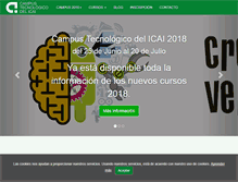 Tablet Screenshot of campustecnologicodelicai.com